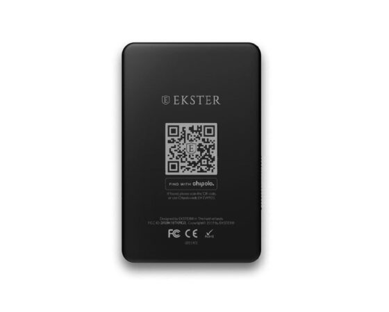 This is the Ekster smart tracker card - a GPS tracker that pairs with your phone so you'll always know where your wallet is.