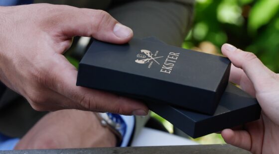 The box that the Ekster wallet comes in is really sleek and classy. It's a great gift!