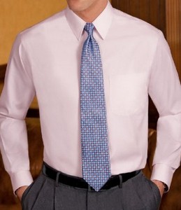 pink dress shirt with tie